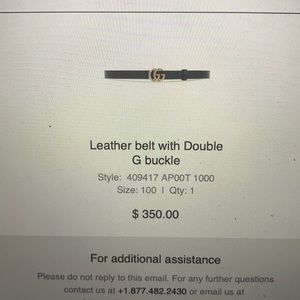 Gucci belt in very good condition